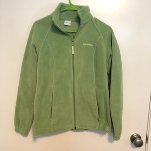 Green Columbia zip up